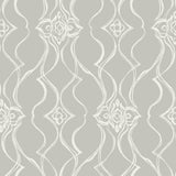 DF3374 Pirouette Grey Wallpaper 