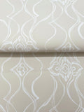 DF3375 Pirouette Beige Wallpaper
