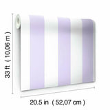 DI0902 Disney Princess Silk Stripe Wallpaper