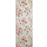 DK70701 Floral disstessed pattern beige cream red peony roses flowers wallpaper
