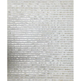 DL2920 Natural iridescent nacre shell pearl off white Stone Wallpaper Textured lines 3D