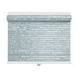 DL2922 Natural iridescent nacre shell pearl blue teal Stone Wallpaper Textured lines 3D