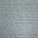 DL2922 Natural iridescent nacre shell pearl blue teal Stone Wallpaper Textured lines 3D