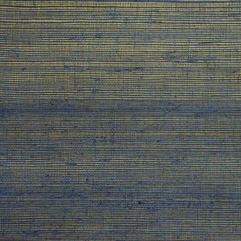 DL2959 Plain Sisals Indigo Gold Wallpaper