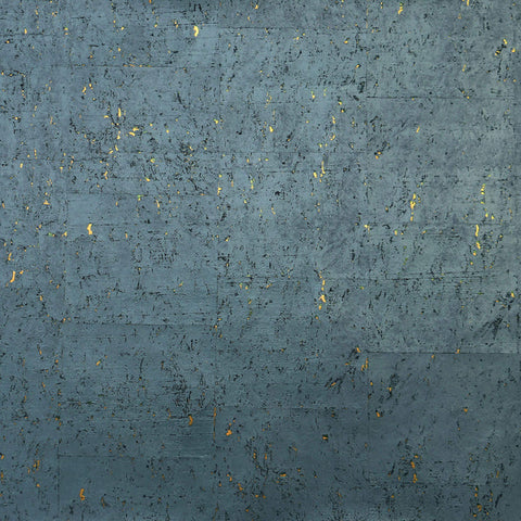 DL2965 Natural Splendor Cork Blue Wallpaper
