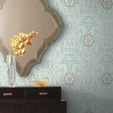 DM4991 Gatsby Damask Sky Wallpaper