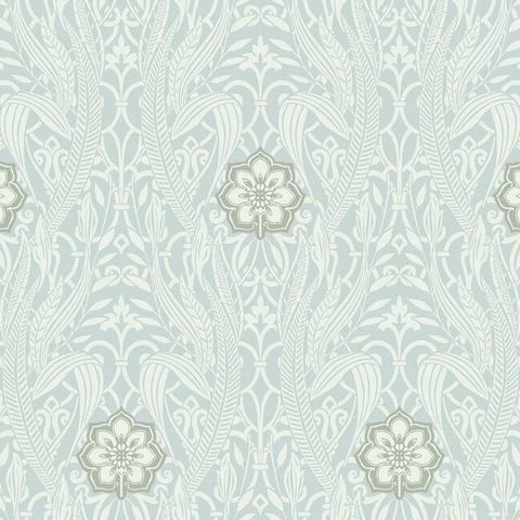 DM4991 Gatsby Damask Sky Wallpaper