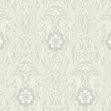 DM4992 Gatsby Damask Grey Wallpaper