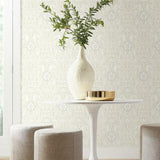 DM4993 Gatsby Damask Beige Wallpaper