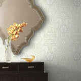DM4993 Gatsby Damask Beige Wallpaper