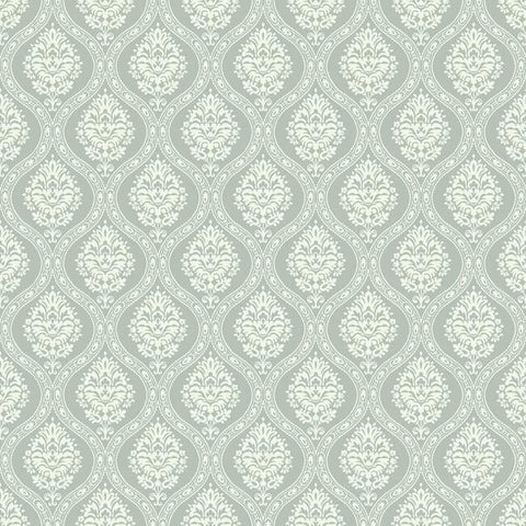 DM5028 Petite Ogee Sage Wallpaper