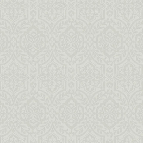 DM5036 Cathedral Damask Grey Wallpaper 