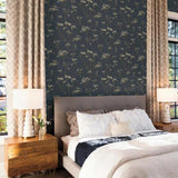 DN3709 Enchanted Grey Wallpaper