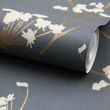 DN3709 Enchanted Grey Wallpaper