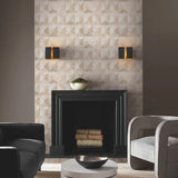DT5002 BURLWOOD OGEE WALLPAPER