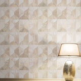 DT5002 BURLWOOD OGEE WALLPAPER