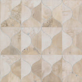 DT5002 BURLWOOD OGEE WALLPAPER