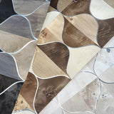 DT5003 BURLWOOD OGEE WALLPAPER