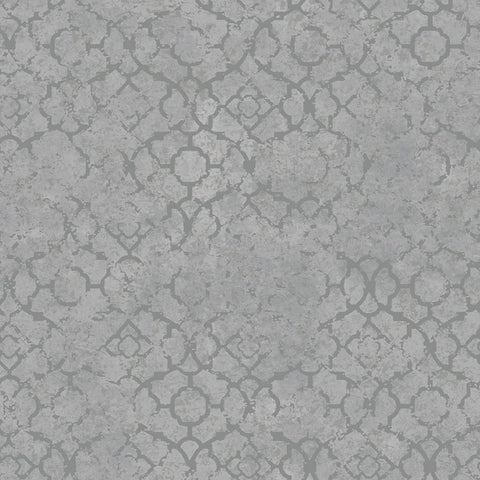 DWP0246-03 Aged Quartrefoil Wallpaper