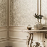 DWP0246-05 Aged Quartrefoil Wallpaper