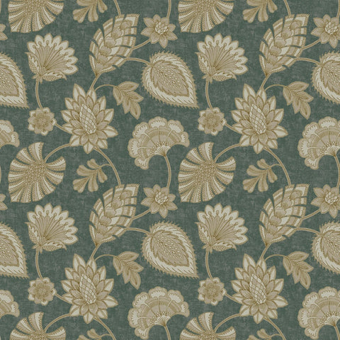 DWP0351-01 Flower Fan Shimmer Wallpaper 