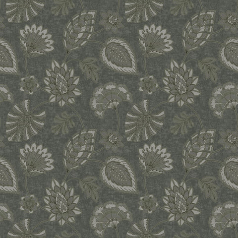 DWP0351-02 Flower Fan Shimmer Wallpaper 