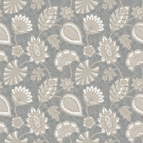 DWP0351-04 Flower Fan Shimmer Wallpaper