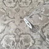 DWP0353-04 Floral Stripe Wallpaper