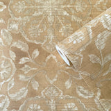 DWP0353-06 Floral Stripe Wallpaper