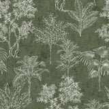 DWP0361-01 Floating Foliage Wallpaper