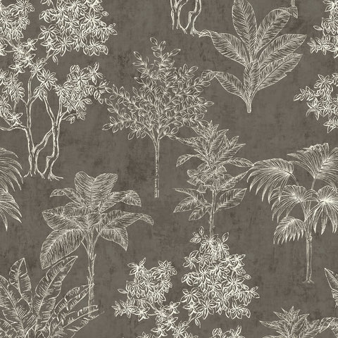 DWP0361-05 Floating Foliage Wallpaper 