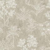 DWP0361-06 Floating Foliage Wallpaper