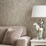 
Z10902 Dark Gray brass bronze metallic distressed fish scale plaster textured Wallpaper

