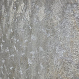 
Z10902 Dark Gray brass bronze metallic distressed fish scale plaster textured Wallpaper

