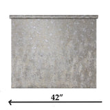 
Z10902 Dark Gray brass bronze metallic distressed fish scale plaster textured Wallpaper

