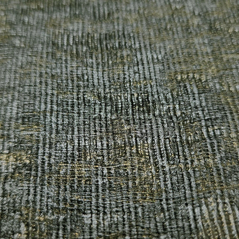 Z21711 Dark gray bronze faux sisal grasscloth fabric plaster textured plain wallpaper
