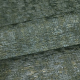 Z21711 Dark gray bronze faux sisal grasscloth fabric plaster textured plain wallpaper
