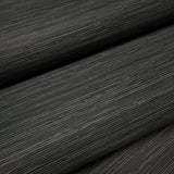 GL20320 Dark gray heavy vinyl faux grasscloth textured plain contemporary wallpaper roll
