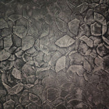 Z54508 Distressed bronze metallic faux rocks stone plaster Textured modern wallpaper