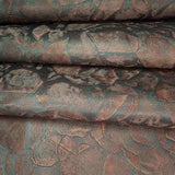 Z54504 Distressed copper gray bronze metallic faux plaster rocks Textured 3D wallpaper