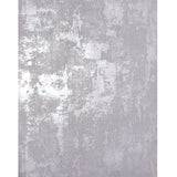WM90210601 Distressed light gray silver metallic Textured faux Concrete plaster wallpaper