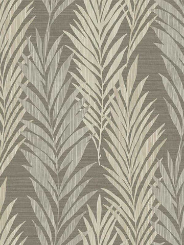 EH72207 Vertical Leaves Wallpaper