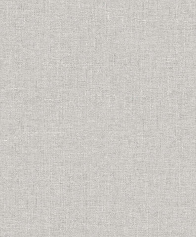 EW10118 Grey Abington Faux Linen Wallpaper