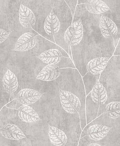 EW10808 Grey Branch Trail Silhouette Wallpaper