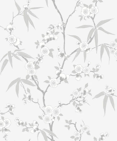 EW11108 Floral Blossom Trail Wallpaper