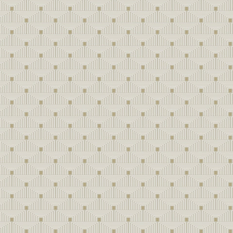 F-PL3001 Geo Key Boutique Metallic Wallpaper