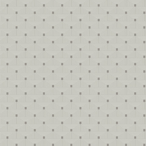 F-PL3002 Geo Key Boutique Metallic Wallpaper