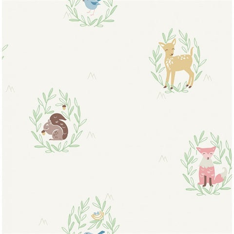 FA41105 Animal Playdate Adventure Wallpaper