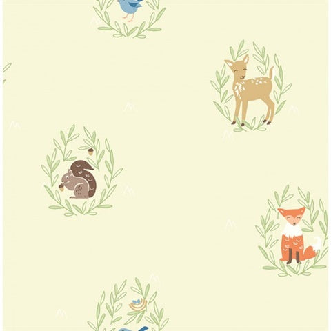 FA41107 Animal Playdate Adventure Wallpaper