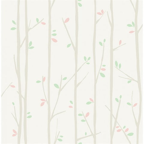 FA41205 Leaves Playdate Adventure Wallpaper